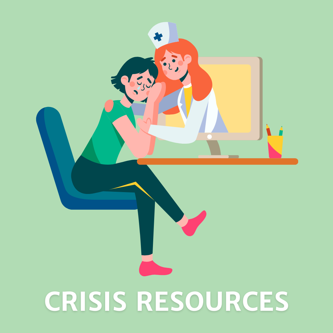 illustration of someone getting help from their computer